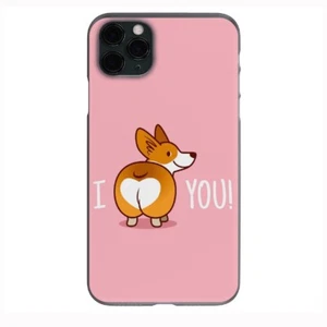 I Love You Corgie print Phone Case for iPhone 7 8 X XS XR SE 11 12 13 14 Pro Max - Picture 1 of 31