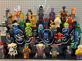 LEGO Ninjago Minifigures Lot - You Pick - Kai, Jay, Zane, Master Wu, Cole, Lloyd