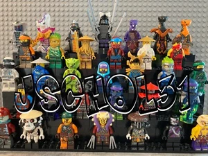 LEGO Ninjago Minifigures Lot - You Pick - Kai, Jay, Zane, Master Wu, Cole, Lloyd - Picture 1 of 490