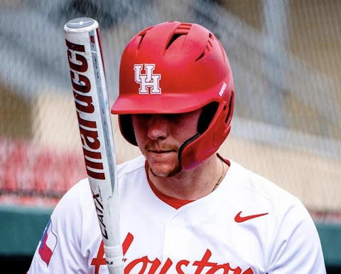 Houston Cougars Marucci Full Size Baseball Batting Helmet AAC Cover