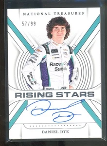 2024 National Treasures NASCAR Daniel Dye #RS-DDY Rising Stars Auto /99 - Bild 1 von 2