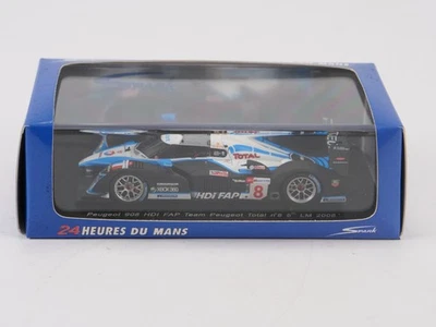 Spark 1/43 Peugeot 908 HDI FAP Team Peugeot Total #8 5" LM 2008 - Immagine 1 di 4