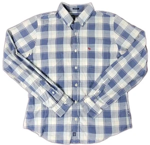 Camisa Abercrombie & Fitch Para Hombres XL Músculo Informal Abotonada A Cuadros Manga Larga - Imagen 1 de 6