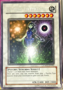 Juego de cartas coleccionables Yugioh Psychic LifeTrancer CSOC-EN041 JUEGO DE CARTAS COLECCIONABLES - Imagen 1 de 1