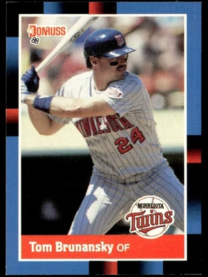 1988 Donruss Tom Brunansky Minnesota Twins #245 - Image 1 of 2