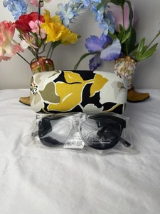Vera Bradley Dogwood Robin polarisierte Sonnenbrille & Etui NEU UVP 119 $ Neu mit Etikett - Bild 1 von 12
