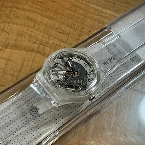 swatch transparent GK209 - See Thru - Skelett [ NEUWERTIG ] 34mm - Bild 1 von 15