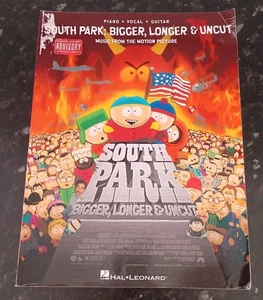 South Park Bigger Longerr &Uncut Piano Vocal Guitar Songbook Hal Leonard - Picture 1 of 17