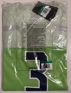 Russell Wilson Seattle Seahawks Women’s NFL Color Rush Green Game Jersey Size XL - Picture 1 of 2