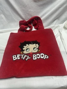 2013 Betty Boop Red Terry Cloth Tote Bag NWOT - Picture 1 of 7