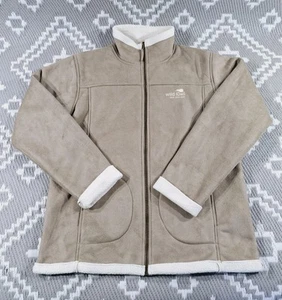 Chaqueta suave Wild Kiwi para mujer cremallera completa grande Sherpa imitación gamuza forrada de vellón - Imagen 1 de 19
