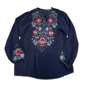 Johnny Was Bisma Blouse Size M - Picture 1 of 9