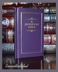The Jefferson Bible The Life Morals of Jesus New Pocket Hardback Gift Edition - Picture 1 of 5