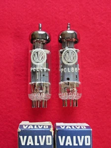 Matched pair PCL86 VALVO NOS NEU Röhre Tube NEW 14GW8 Valve Paar Valvula Tutto - Picture 1 of 1