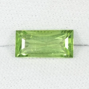 1,86 ct TOP GLÄNZEND * SCHÖNES GRÜN - NATÜRLICHER GRÜNER TURMALIN Achteck siehe Vdo LM - Bild 1 von 2