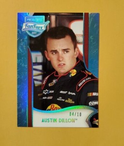 2011 Press Pass Fanfare Sapphire /10 Austin Dillon #60 SSP NASCAR 