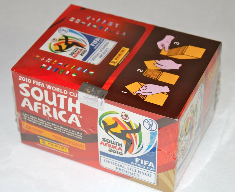 Panini WC WM 2010 Sud Africa – 2 X Schermo Scatola 200 Pacchetti Gdl South