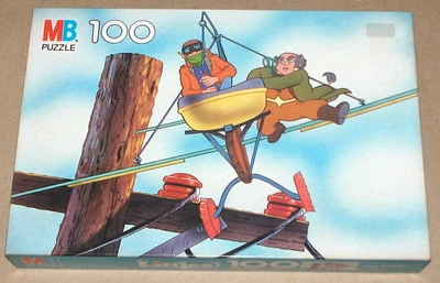 1984 Milton Bradley "The Littles" Grandpa & Dinky 100 Pc Jigsaw Puzzle UNOPENED - Image 1 of 4