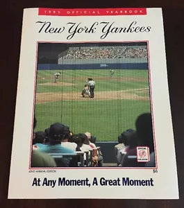 1991 Anuario de los Yankees de Nueva York 42a edición anual número/como nuevo y como nuevo - Imagen 1 de 1