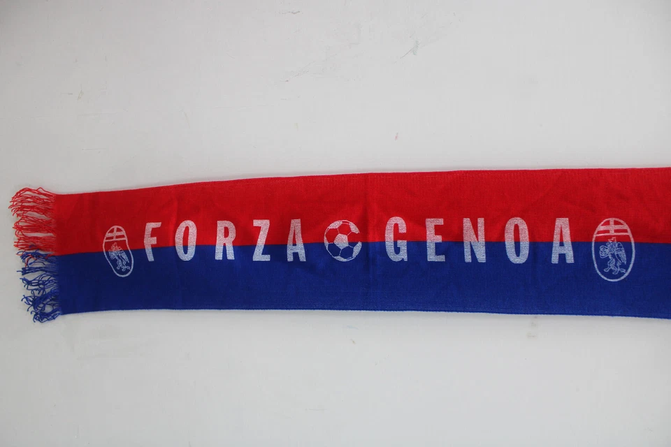 Sciarpa scarf Calcio GENOA bufanda Schal écharpe - Immagine 1 di 1