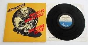 Jethro Tull - Too Old To Rock 'N' Roll UK 1983 Chrysalis Reissue LP Gatefold - Picture 1 of 5