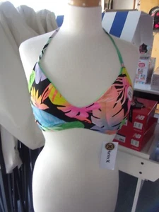 Hurley Woman's Paradise Bikini Top Size Small - Picture 1 of 2