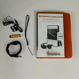 The Cat's Table By Michael Ondaatje Unabridged Audiobook Playaway Headphones Bat - Picture 1 of 8
