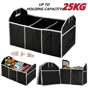 Trunk Cargo Organizer Collapsible Folding Storage Box Car Truck Auto Buggy Bag - Picture 1 of 6