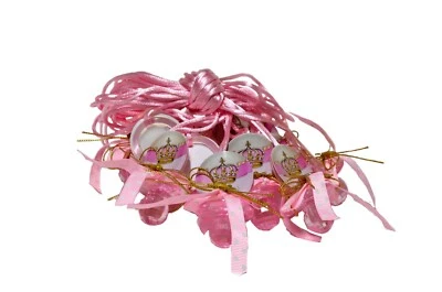 Baby Shower Pacifier Necklaces "Royal Crown-Princess Crown" Baby Shower Game - Image 1 of 4