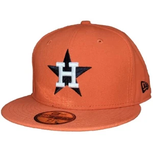 Houston Astros New Era 5950 Fitted Hat - Cooperstown Classic - Picture 1 of 1