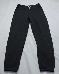 Old Navy Unisex Kid's Cotton Drawstring Joggers LV5 Dark Grey Large (10-12) NWT - Picture 1 of 4