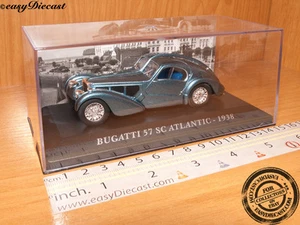 BUGATTI 57 SC ATLANTIC 1938 METALLIC BLUE 1:43 MINT!!! - Picture 1 of 1