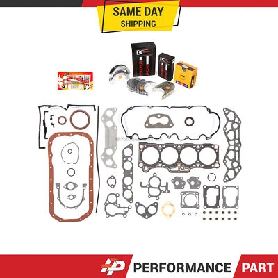 Комплект повторных колец двигателя подходит для 89-92 Mazda 626 MX6 Ford Probe 2.2 F2 - Изображение 1 из 4