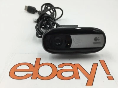 GENUINE Logitech V-U0026 C170 860-000379 USB WebCam Camera  - Image 1 of 2
