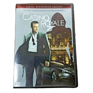 James Bond Casino Royale (DVD, 2007, 2-Disc Set, Widescreen DVD MOVIE - Picture 1 of 4