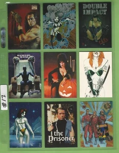 #17. LOT OF NINE (9) 1990s PROMOTIONAL CARDS - Bild 1 von 2