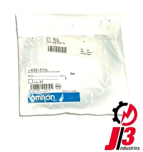 Unidad de fibra interruptor fotoeléctrico Omron E32-T11L 2 m - Imagen 1 de 1