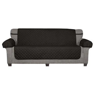 s Sofa Reversible Quilted Microfiber Pet Cover Multipurpose Furniture Protector, - Picture 1 of 36