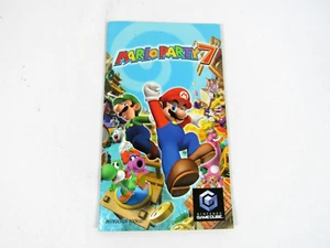 Mario Party 7 Nintendo Gamecube Manual ONLY NO Game Instruction Booklet - Picture 1 of 2