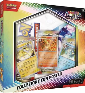 Pokemon Prismatic Evolutions Poster Collection ITA SEALED - Picture 1 of 7