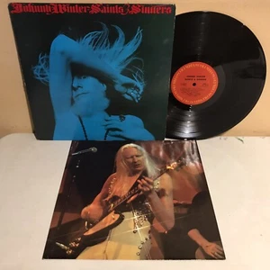 Johnny Winter Saints & Sinners LP 1974 Columbia Records KC-32715 VG+/EX - Picture 1 of 4