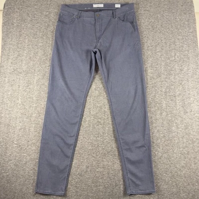 Pantalones de mezclilla BRAX Chuck para hombre 38x34 azul gris calce moderno elástico de 5 bolsillos Foto 1 de 4