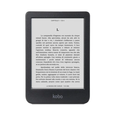 Kobo Clara BW eBook Reader 16GB Touchscreen Black Wi-Fi Fast Shipping Gift Idea - Immagine 1 di 4