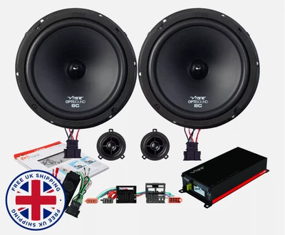 VIBE OPTISOUND VW T6 8" Amplified Plug & Play Speaker Upgrade Kit OPTI8VWT6A-V0 - Image 1 of 4