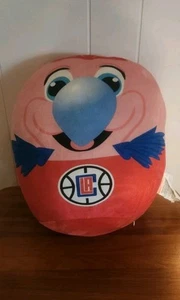 LA Clippers Plush Chuck The Condor Basketball Mascot Plushie Pillow - Bild 1 von 5