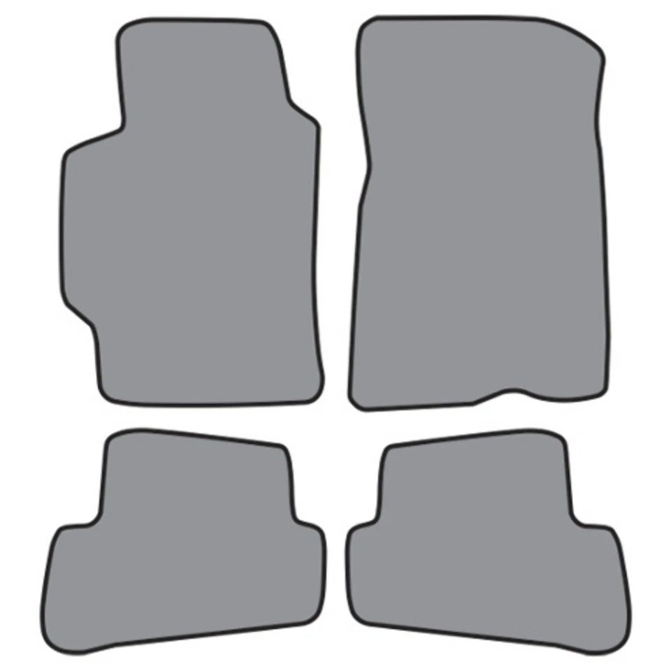 Floor Mats for 1993-1997 Ford Probe (A5353 A5353R) Cutpile 4Pc - Image 1 of 4