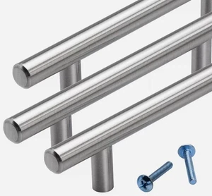 10x Möbelgriffe Edelstahl Stangengriff Küchengriffe Schubladengriffe usw. - Bild 1 von 1