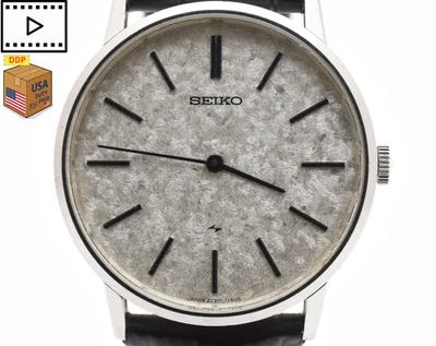 Vintage [NEAR MINT] Seiko Chariot 2220-0430 SNOWFLAKE Hand Winding watch JAPAN - Image 1 of 4