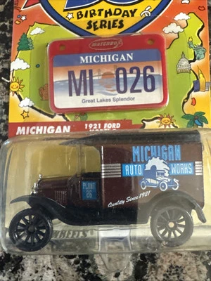 Matchbox Across America 50th Series Michigan Auto Works 1921 Ford Model T - Image 1 of 3