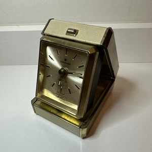 Junghans Reloj Despertador de Viaje Noblesse Quartz Vintage Funciona - Imagen 1 de 6